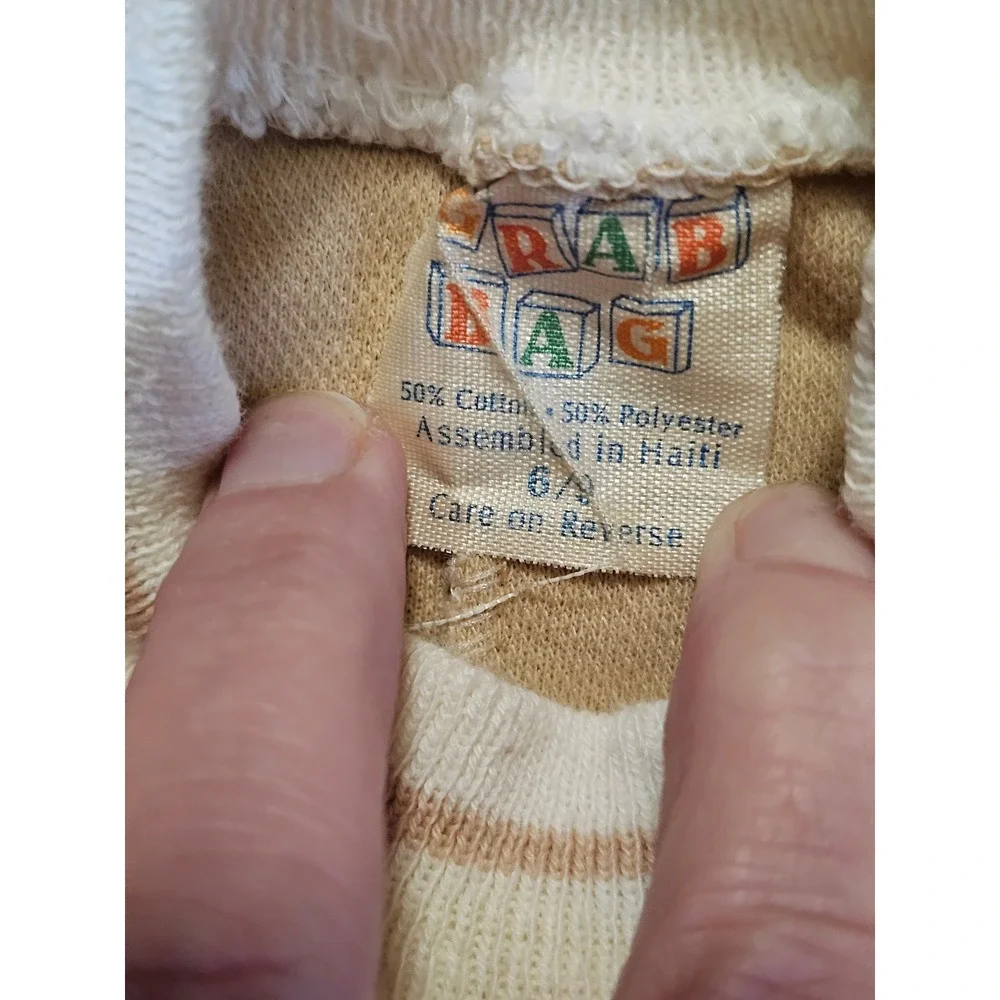 Vintage Grab Bag Boys Romper Size‎ 6-9mos.